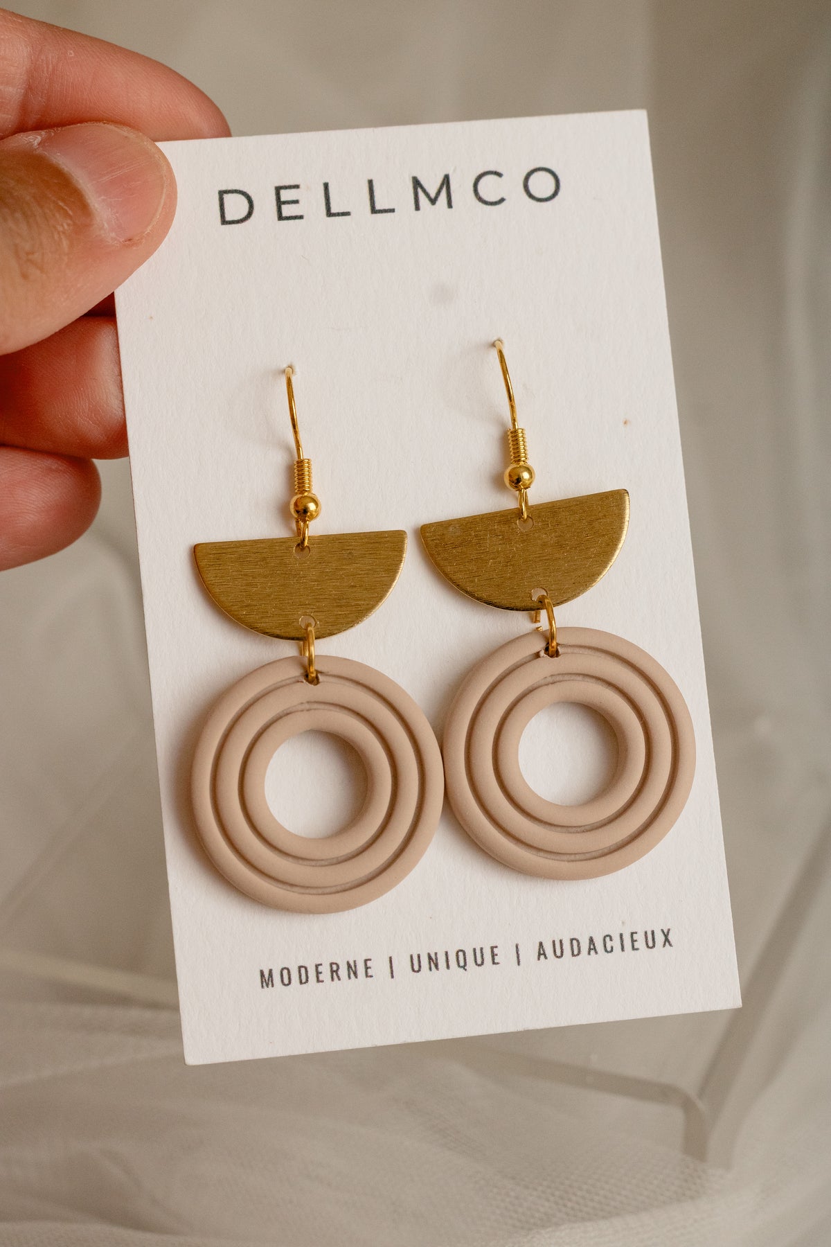 Boucles d'oreilles |Rosalie | Dellmco