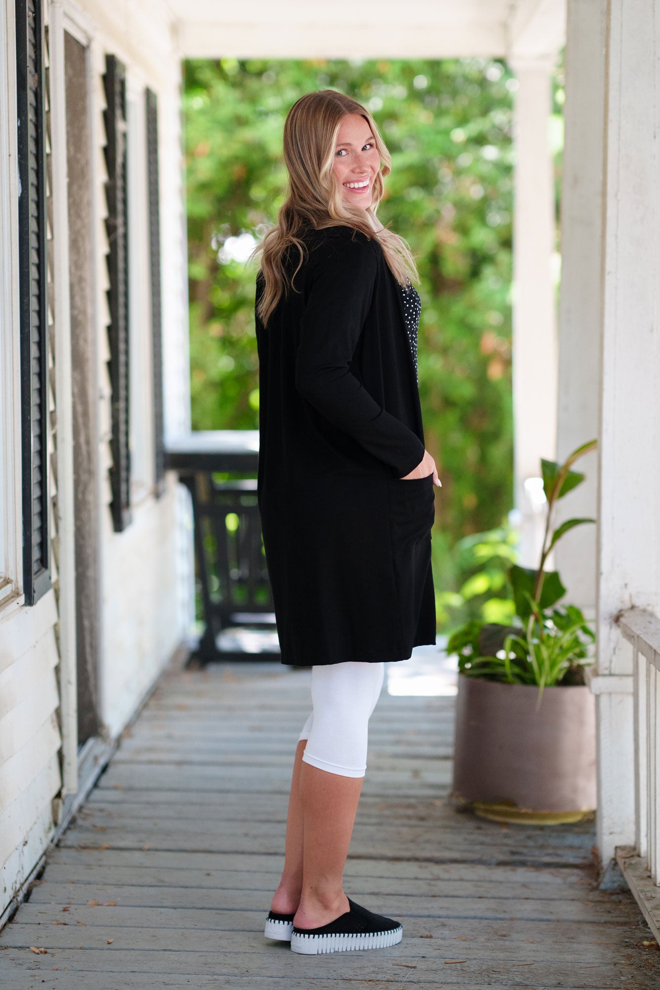 Veste longue, manche longue | Pétunia | Rien ne se perd