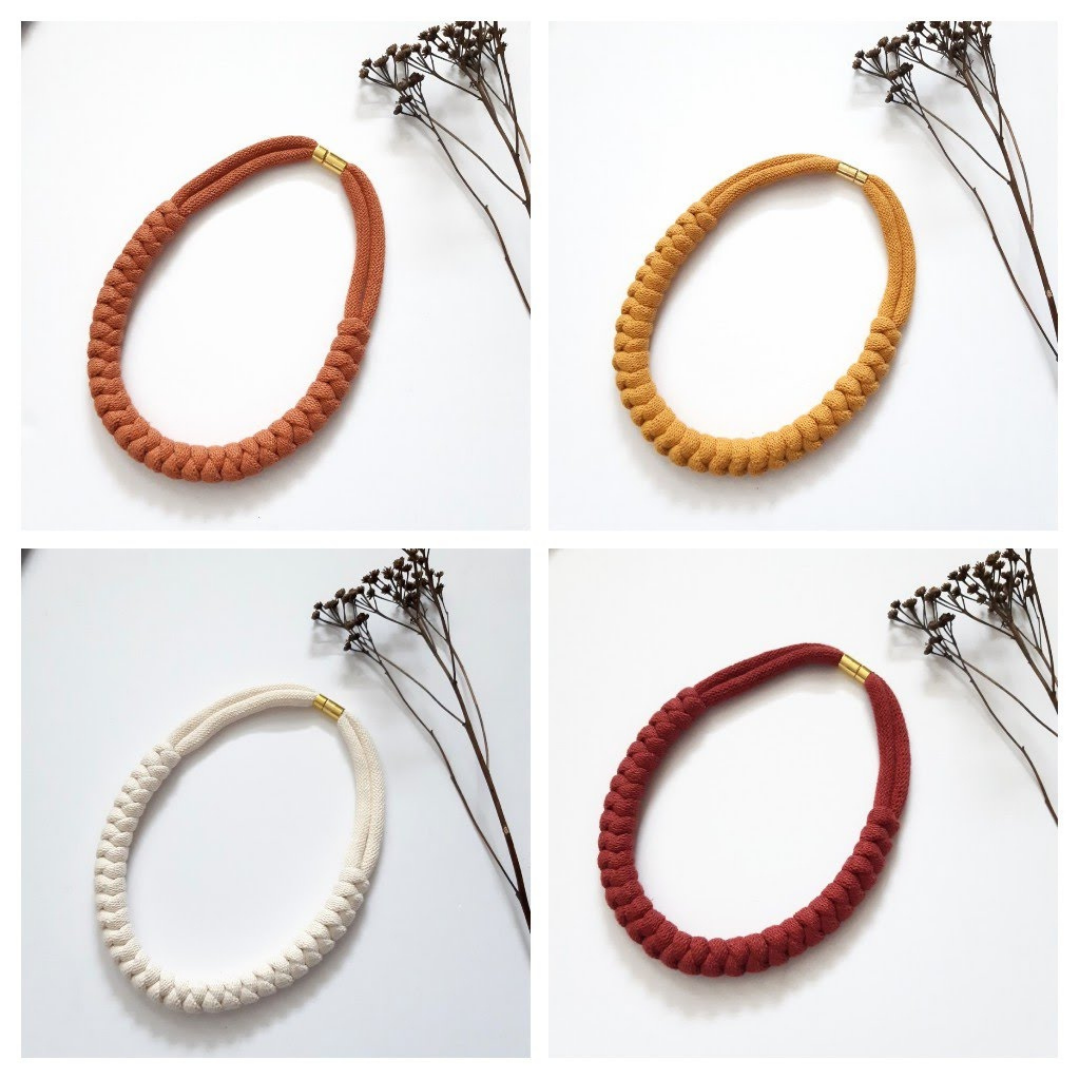 Collier noué| Ari Snake Knot | Knot You Knot Me