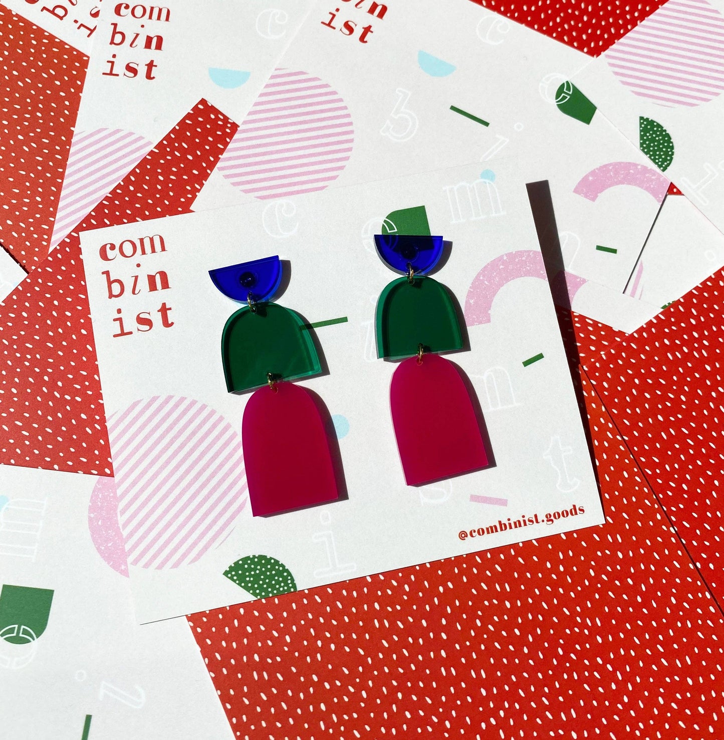 Boucles d'oreilles | Drop | Combinist Goods