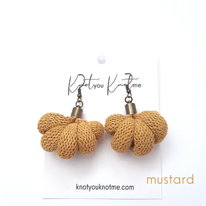 Boucles d'oreilles nœud épais Beth