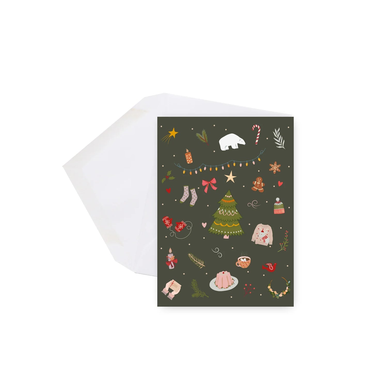 Carte Joyeuses Fêtes (Mini carte)