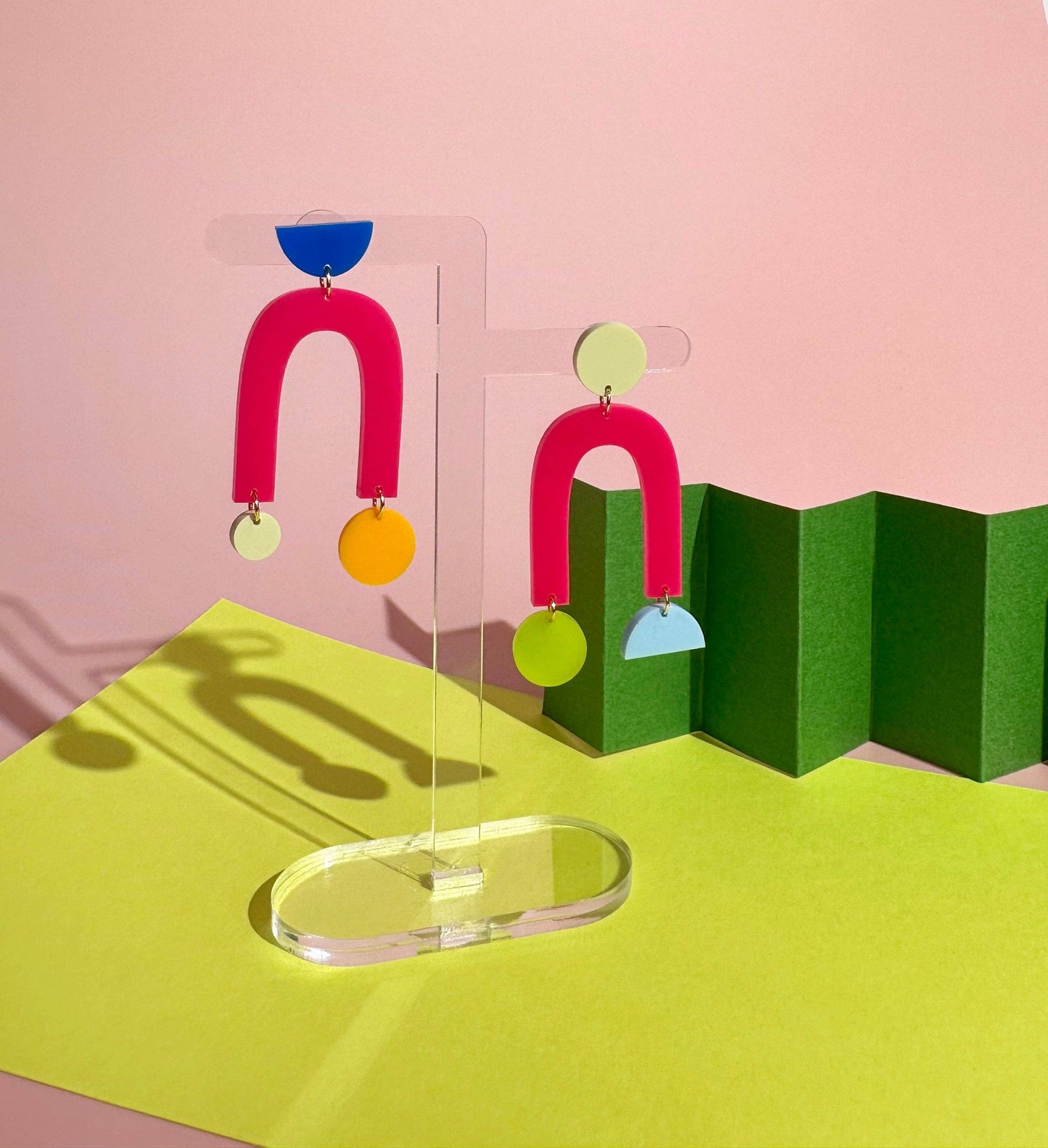 Boucles d'oreilles collage | Collage | Combinist Goods