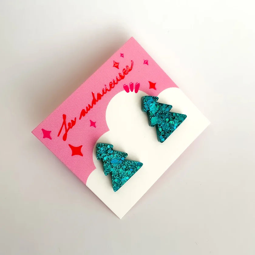 Boucles d'oreilles Petits sapins