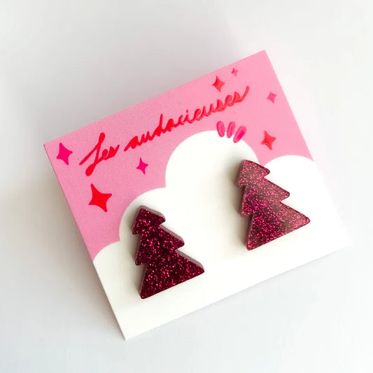 Boucles d'oreilles Petits sapins