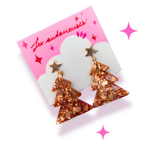 Boucles d'oreilles Grand sapin