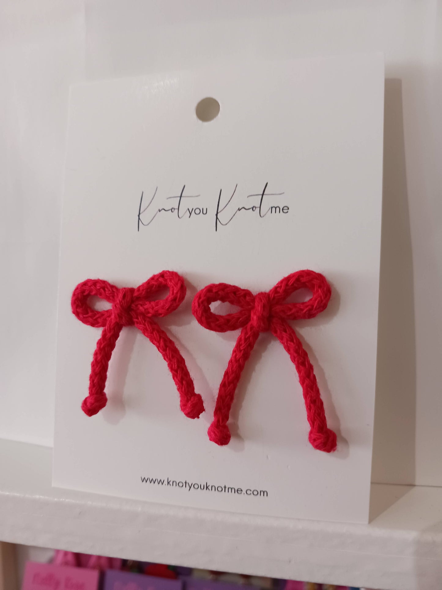 Boucles d'oreilles boucles | Beau | Knot You Knot Me