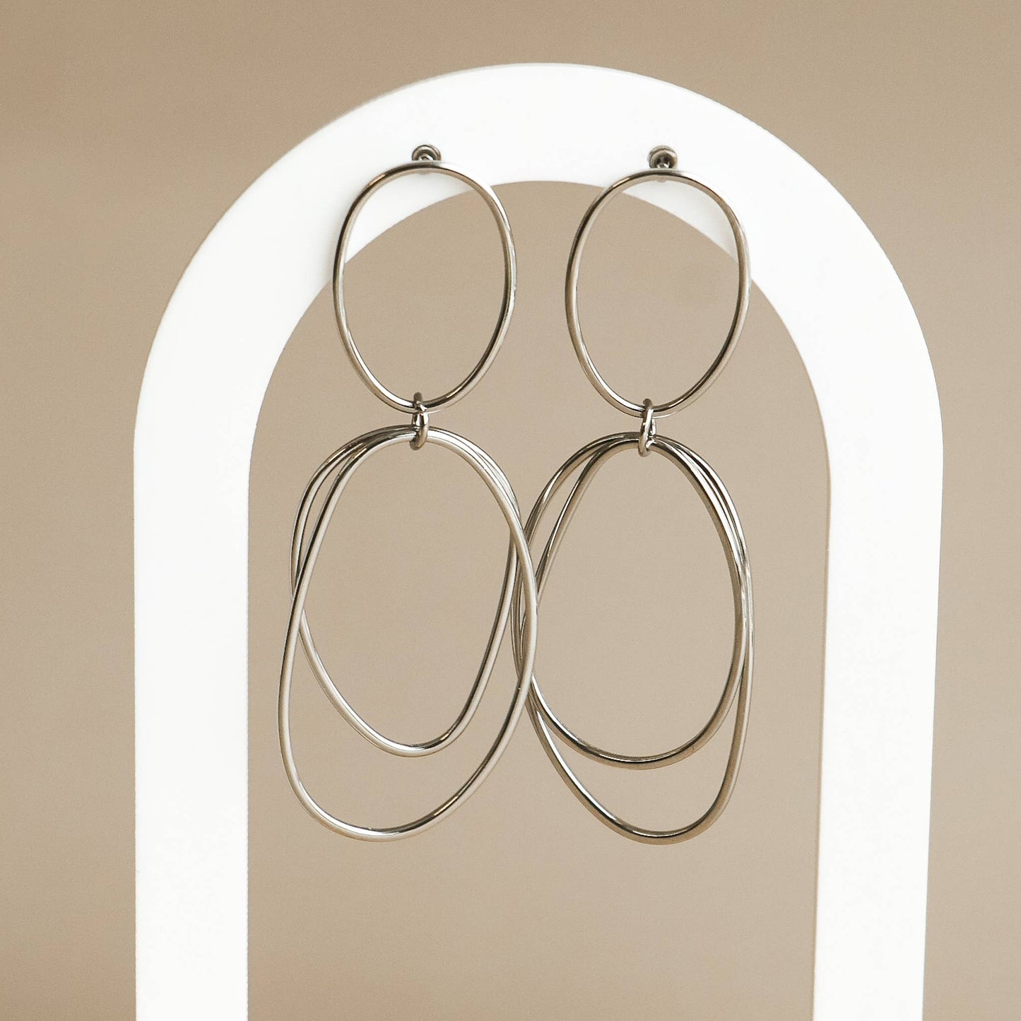 Boucles d'oreilles pendantes | Lunga | Horace
