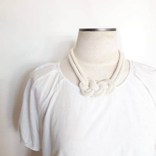 Collier en fibre nouée | Jordan | Knot You Knot Me