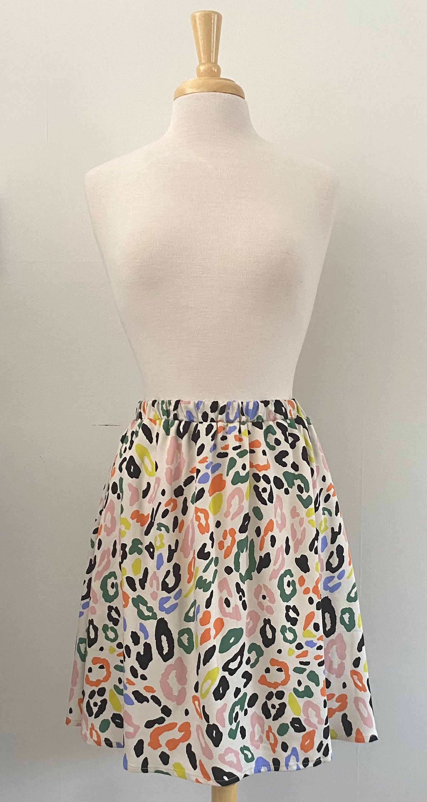 Jupe courte taille élastique | Zélie (Pinkmuchacha)