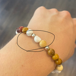 Bracelet Safran 7 pouces *défaut*