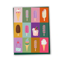 Carte Crèmes glacées