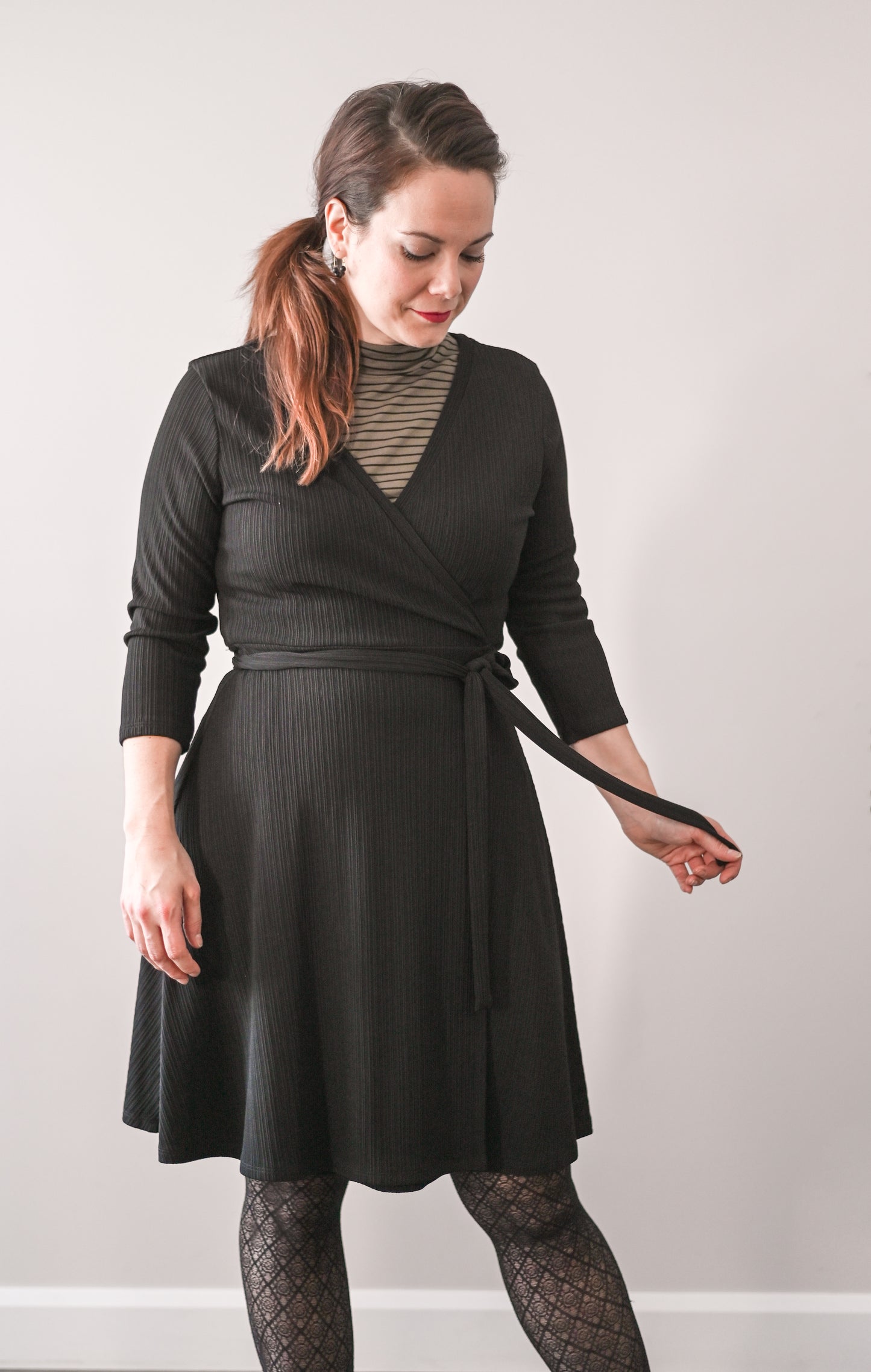 Robe cache-coeur Graciane (Pinkmuchacha)