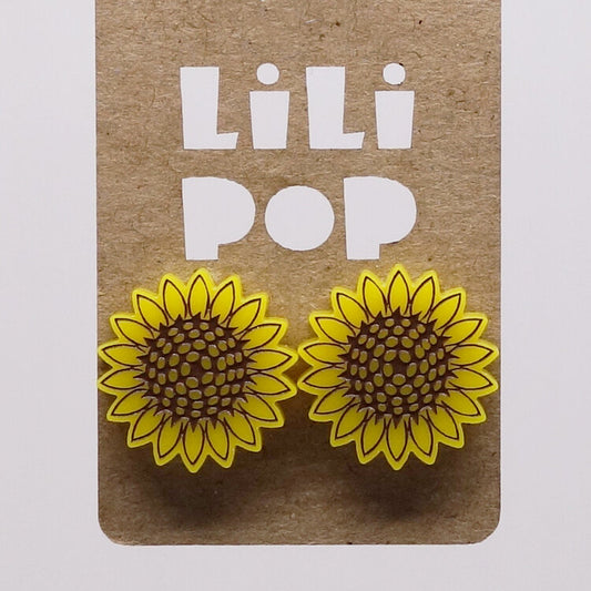 Bocles d'oreille Tournesol | Lili0913 | Créations Lilipop